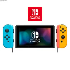 (本体)マイニンテンドーストア限定 Nintendo Switch(ニンテンドースイッチ) カスタマイズ Joy-Con(L) ネオンブルー/(R) ネオンオレンジ Joy-Conストラップ ブルー/オレンジ(HAC-S-KAYAA) 任天堂