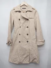 ◇ ◎　⊇ natural mist Class ナチュラルミストクラス 長袖 トレンチコート サイズ38 ベージュ レディース P  【1410230019243】のサムネイル