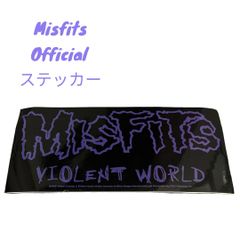Misfits Official ステッカー 18cm ミスフィッツ スカル Sskul ホラー パンク punk