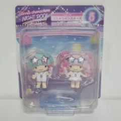 2023 サンリオ キャラクターズ ナイトプール リトル ツインスター キキララ フィギュアのサムネイル