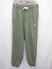 ◇ Θ NEW BALANCE ニューバランス スウェット パンツ サイズXS カーキ系 メンズ E  【1506250014686】