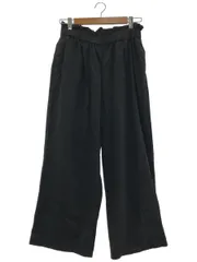 JOURNAL STANDARD (ジャーナルスタンダード) ★ ①② 24030400908010 ウォッシャブルコットンリネンVISワイドパンツ レディース ブラック FREE