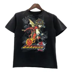爆丸 Bakugan アニメ　長袖　ヴィンテージ　Tシャツ ビンテージ 爆丸 y2k 2000年代 アニメ ホワイト 長袖 Tシャツ
