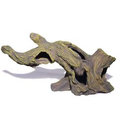 】COOLTHICL アクアリウム オブジェ 水槽 熱帯魚 金魚 装飾品 鑑賞魚 かざり 隠れ家 飾り (木の幹)
