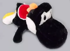 【中古】ぬいぐるみ ヨッシー(くろ/限定Ver.) 特大サイズ クタッとぬいぐるみ 「スーパーマリオ」