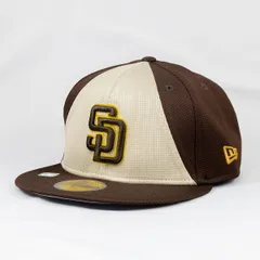 【ニューエラ正規品】ニューエラ 帽子 キャップ 59FIFTY 2025 MLB Batting Practice サンディエゴ・パドレス ベージュ / ブラウン(商品番号：14459826)