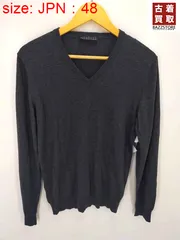 バーニーズニューヨーク BARNEYS NEWYORK シルク混 Vネックニッのサムネイル