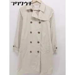 ◇ ◎ KUMIKYOKU 組曲 ベルト付 長袖 トレンチ コート サイズ2 ベージュ レディース 【中古】 【1104280003818】