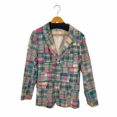 ザダファーオブセントジョージ The DUFFER of ST.GEORGE 3Bパッチワークチェックテーラードジャケット メンズ import：XL のサムネイル