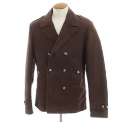 【中古】シビリア SIVIGLIA コットン ピーコート ダークブラウン【サイズ46】【メンズ】
