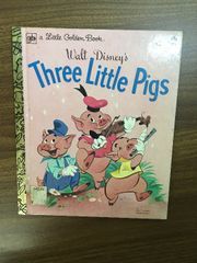 洋書 絵本 三匹のこぶた Disney THREE LITTLE PIGS 英語 - メルカリ