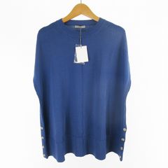 美品★セオリーリュクス 23SS リネン混　ノースリーブニット グレー 38 美品☆セオリーリュクス 23SS リネン混 ノースリーブニット