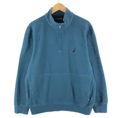 古着 ノーティカ NAUTICA ハーフジップスウェットシャツ トレーナー メンズXL/eaa361557