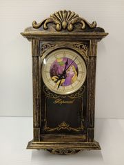 ディズニー　ラプンツェル　壁掛け時計【中古品】