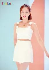 【中古】キャラカード ナヨン(TWICE)/白衣装・膝上 ランダムトレーディングカード 「Fanfare」 リリース記念グッズ