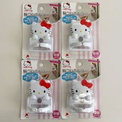 ハローキティ　輪ゴムホルダー　4個セット　キティ　サンリオ　レトロ　レア