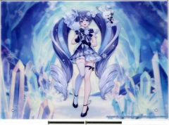 [중고]아크릴스탠드· 아크릴 패널 스노우 미쿠 아크릴 보드 [SNOW MIKU 2025] GiGO 한정