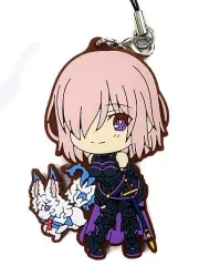 【中古】ストラップ(キャラクター) シールダー/マシュ・キリエライト＆フォウ 終局特異点 ラバーストラップ きゅんキャラいらすとれーしょんず 「一番くじ Fate/Grand Order～きゅんキャラオーダー～」 M賞