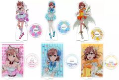 俺ガイル ドンキ BIGアクリルスタンド 平成ギャル衣装 全4種セット