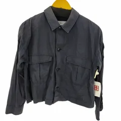マッキントッシュ Mackintosh クロップドミリタリージャケット レディース DE：38 のサムネイル