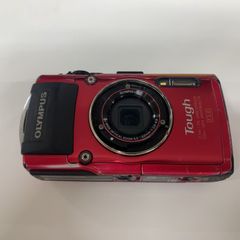 OLYMPUS Tough コンパクトデジタルカメラ レッド - メルカリ
