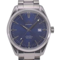 オメガ OMEGA 2502.80 シーマスターアクアテラ デイト CO-AXIAL クロノメーター 自動巻き メンズ 良品 箱・保証書付き D#142117