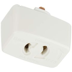 TOSHIBA(東芝) ライティングレール用抜止コンセント(白) NDR6012
