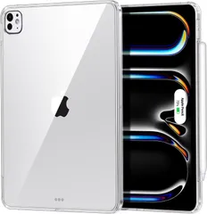 ipad pro 13 iPad Pro13ケースM4 2024発売 ipad pro 13インチ専用ケース 第7世代 ipad pro13タブレットケース ペンの収納 クリア TPU素材 耐衝撃 落下防止 軽量 擦り傷防止 アイパッド プロ 13 用 保護カ