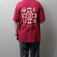 1990's MadeinUSA Printed T-Shirt "hanes" 111295