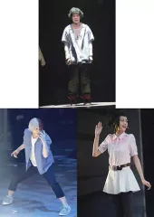 【中古】ポストカード 田村心(緑谷出久)＆北村諒(轟焦凍)＆山崎紗彩(八百万百) ステージショットポストカード3枚セット 「Blu-ray/DVD 舞台『僕のヒーローアカデミア』The “Ultra” Stage 平和の象徴」 TOHO animation S