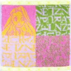 【中古】雑貨 塔の上のラプンツェル ハンドタオル 「一番くじ ディズニー プリンセス Shining Dreams」 E賞