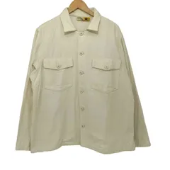 デニムアンドサプライ ラルフローレン DENIM & SUPPLY RALPH LAUREN コットンサテンシャツ OG-107  パッチワークファティーグシャツ  メンズ import：XL のサムネイル