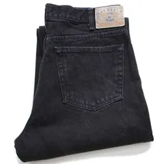 90s GAPギャップ EASY FIT ブラック デニムパンツ W34★オールド ビンテージ ジーンズ ルーズ ワイド バギー リラックス