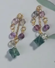 蛍の輪舞 フローライトチャーム　NO.75