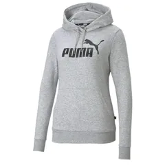 ★プーマ PUMA 新品 レディース ビッグロゴ スウェット プルオーバー パーカー フーディー 灰 Lサイズ [588712-04-L] 二 弐★QWER★