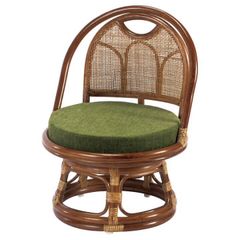 カザマ オリッサ シーベルチェア ラタン 回転式 籐家具 - メルカリ