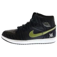 NIKE (ナイキ) 【観賞用】AIR JORDAN 1 Opening Day Black エアジョーダン1 オープニングデイブラック ハイカットスニーカー ブラック US10.5/28.5cm 325514-012