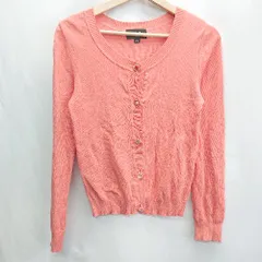 ◇ ⊂ JILL STUART ジル スチュアート ニット 長袖 カーディガン サイズFR オレンジ系 レディース E  【1502060034074】