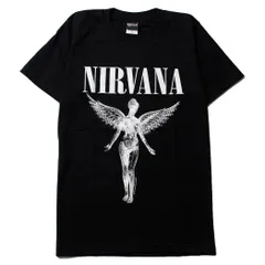 【NIRVANA】ニルヴァーナ ニルバーナ 天使 ロックTシャツ バンドTシャツ バックプリント Against ag3-0023のサムネイル