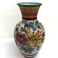 未使用 美品 イタリア製 カステリ 陶器 大型 花瓶 マヨルカ テレーニャ