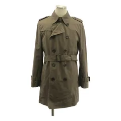 BURBERRY BLACK LABEL / バーバリーブラックレーベル | コットン トレンチコート | L | ブラウン | メンズ