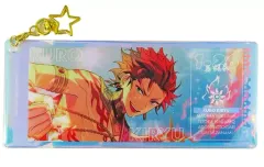 【中古】キーホルダー 鬼龍紅郎 メモリアルオーロラチケットチャーム-SHUFFLE- 「あんさんぶるスターズ!!」