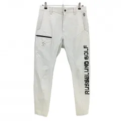 ❤️美品❤️RUSSELUNO ✨ラッセルノ ✨ゴルフパンツ✨ Russeluno ラッセルノ パンツ 黒 ルチャマスク ヒップ切替 裏起毛