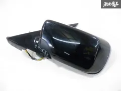 VR20 BMW 320i E91 右ドアミラー ブラック(パール？) ブルー
