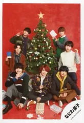 【中古】生写真(ジャニーズ) なにわ男子/集合(7人)/全身/Greeting Photo ～Christmas 2020～/公式生写真