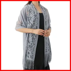 【数量限定】ITEMS] ストール レディース 薄手 大判 秋 [SHARE 冬 ショール マフラー レース 結婚式 お呼ばれ 二次会 パーティ 慶弔用 冷房対策