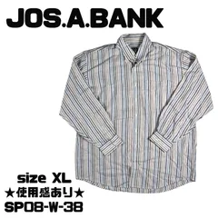 00s~ JOS.A.BANK 長袖 リネンシャツ 無地 シャツ 古着 JOS A BANK ボタンダウン長袖リネンシャツ メンズXL 古着 オフ