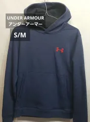 【SALE!】UNDER ARMOUR アンダーアーマー ネイビー パーカー プルオーバー S/M《0117-15》
