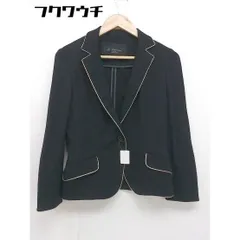 ◇ rilliantstage ブリリアントステージ 1B シングル 長袖 テーラード ジャケット サイズ11 ブラック レディース 【中古】 【1104260001704】のサムネイル