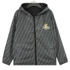 希少 FENDI パイル調 ワンピース ロング パーカー ロゴ すかし XXL 希少 FENDI パイル調 ワンピース ロング パーカー ロゴ すかし XXL